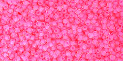TR11 Neon Pink Lined Crystal Matte (TR-11-971)