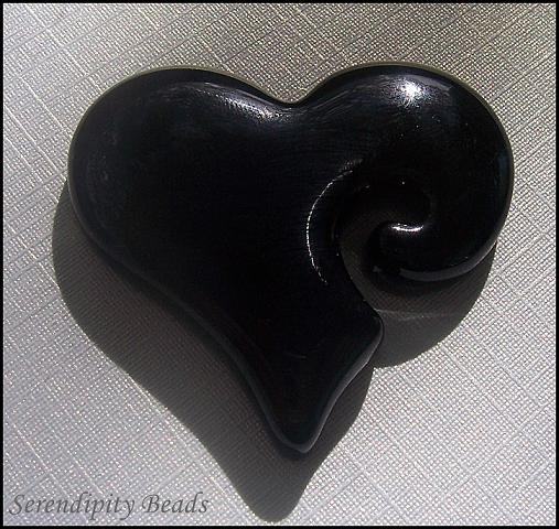 Heart Thick - 5mm Black