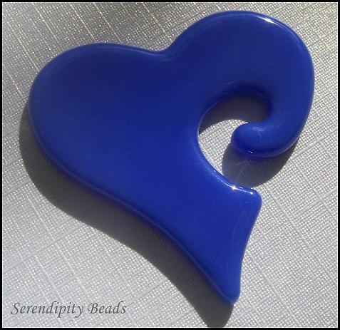 Heart Thin - 2mm Blue