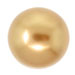 Swarovski Pearl Round 8mm - Bright Gold