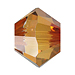 Swarovski Bicone 4mm - Crystal Copper