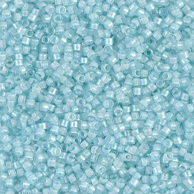Delica Aqua Mist Lined Crystal Lustre 5g (DB0078)