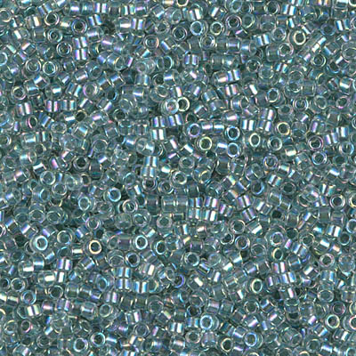 Delica Seafoam Lined Crystal AB 5g (DB0084)