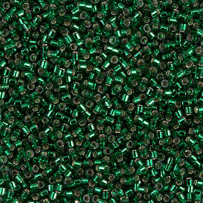 Delica Silver Lined Emerald 5g (DB0148)