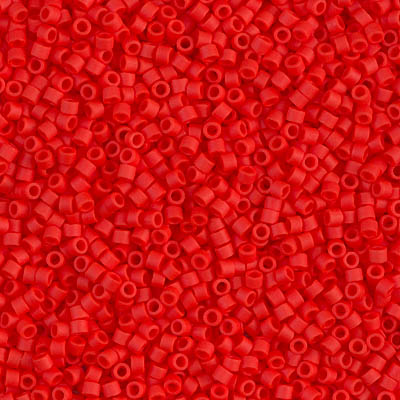 Delica Opaque Vermillion Red Matte 5g (DB0757)