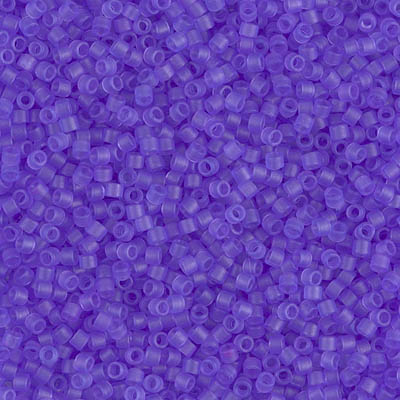 Delica Dyed Semi-Frosted Transparent Purple 5g (DB0783)