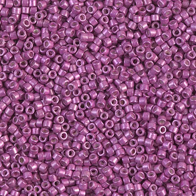 Delica Galvanised Semi-Frosted Magenta 5g (DB1184)