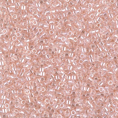 Delica Transparent Pink Mist Lustre 5g (DB1223)