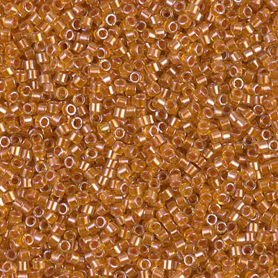 Delica Copper Pearl Lined Marigold 5g (DB1702)
