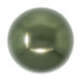 Swarovski Round Pearl 10mm Dark Green
