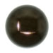 Swarovski Pearl Round 8mm - Deep Brown