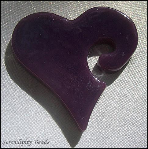 Heart Thin - 2mm Grape