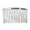 Hair Comb Silver Plated 2.5 inch