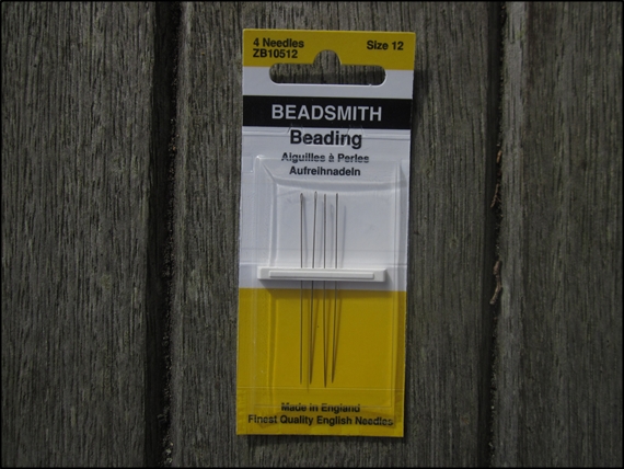 Needles - The Beadsmith #12 Beading Needles Long 4 Pack