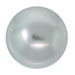 Swarovski Round Pearl 10mm Light Grey