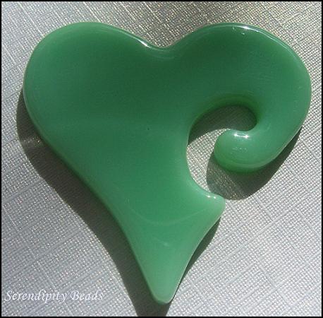 Heart Thin - 2mm Mint Green