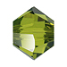 Swarovski Bicone Crystal 8mm Olivine