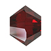 Siam 6mm Bicone Swarovski Crystal