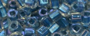 TR11 Metallic Blue Lined Crystal Rainbow (TR-11-263)