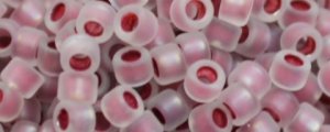 TR11 Cranberry Lined Crystal Rainbow Matte (TR-11-771FM)