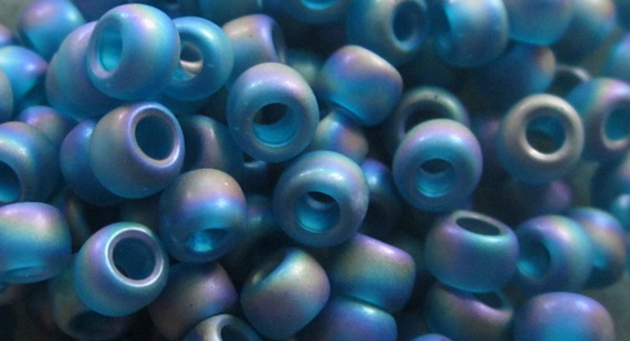 TR6 Frosted Transparent Rainbow Teal (6R167BDFM)