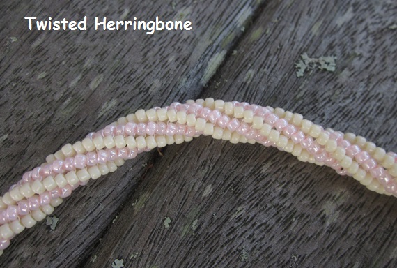 Twisted HerringBone (Ndebele) Bracelet